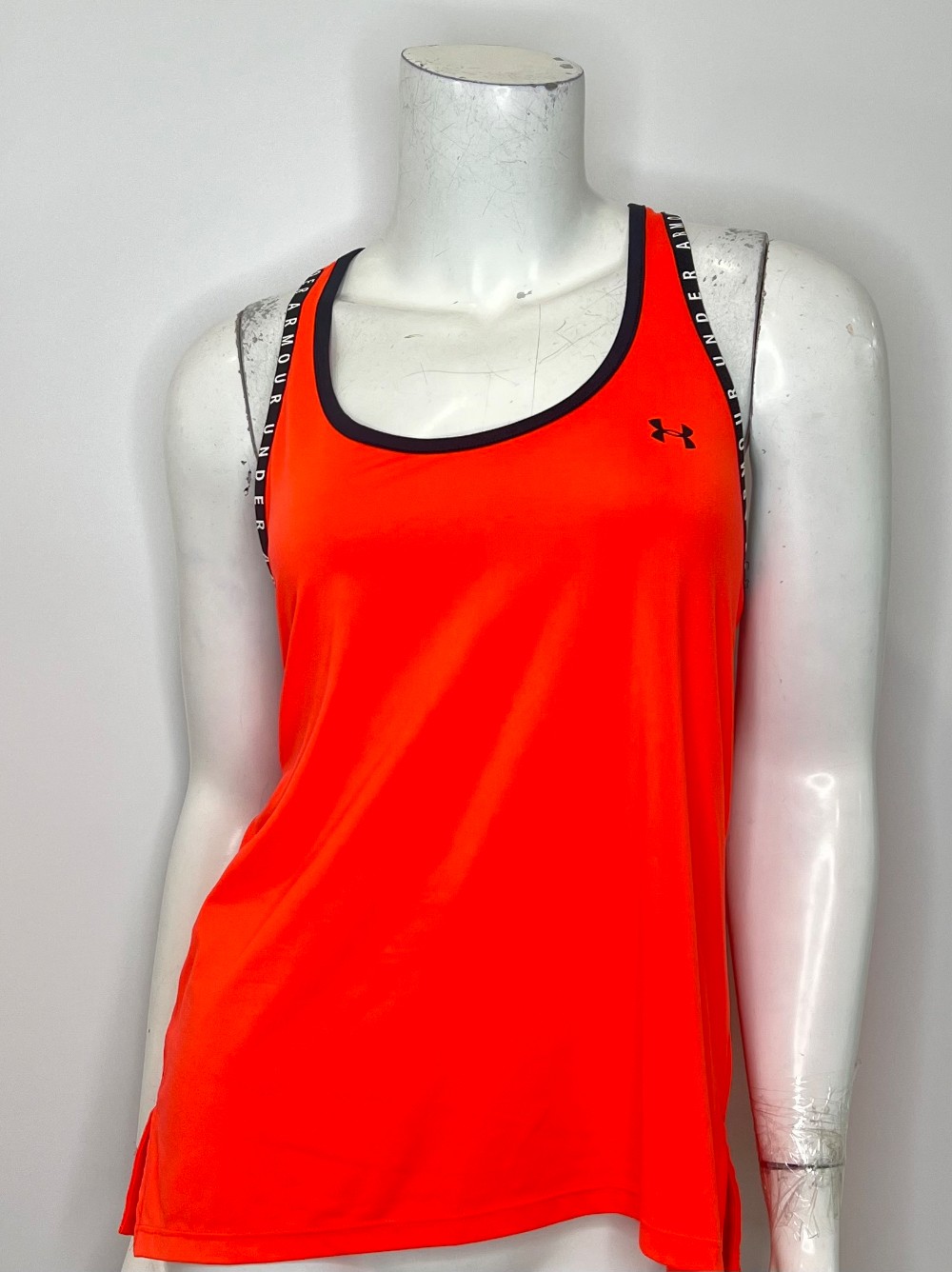 Camisole UnderArmour (S) orange et noir