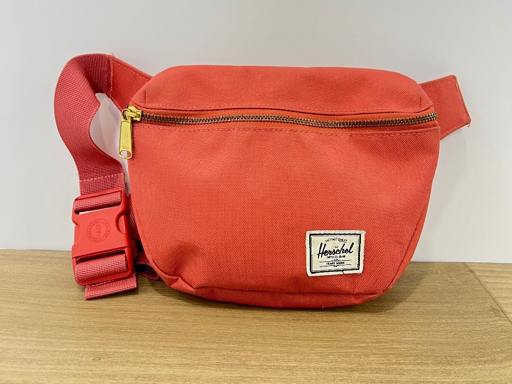 Sac Hershel rose corail