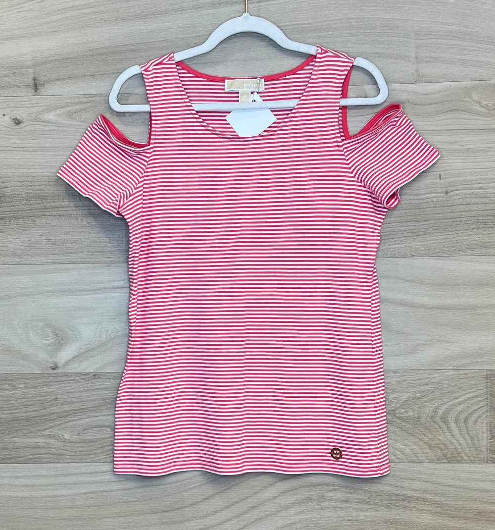Chandail Michael Kors (M) Rayé Blanc et Rouge
