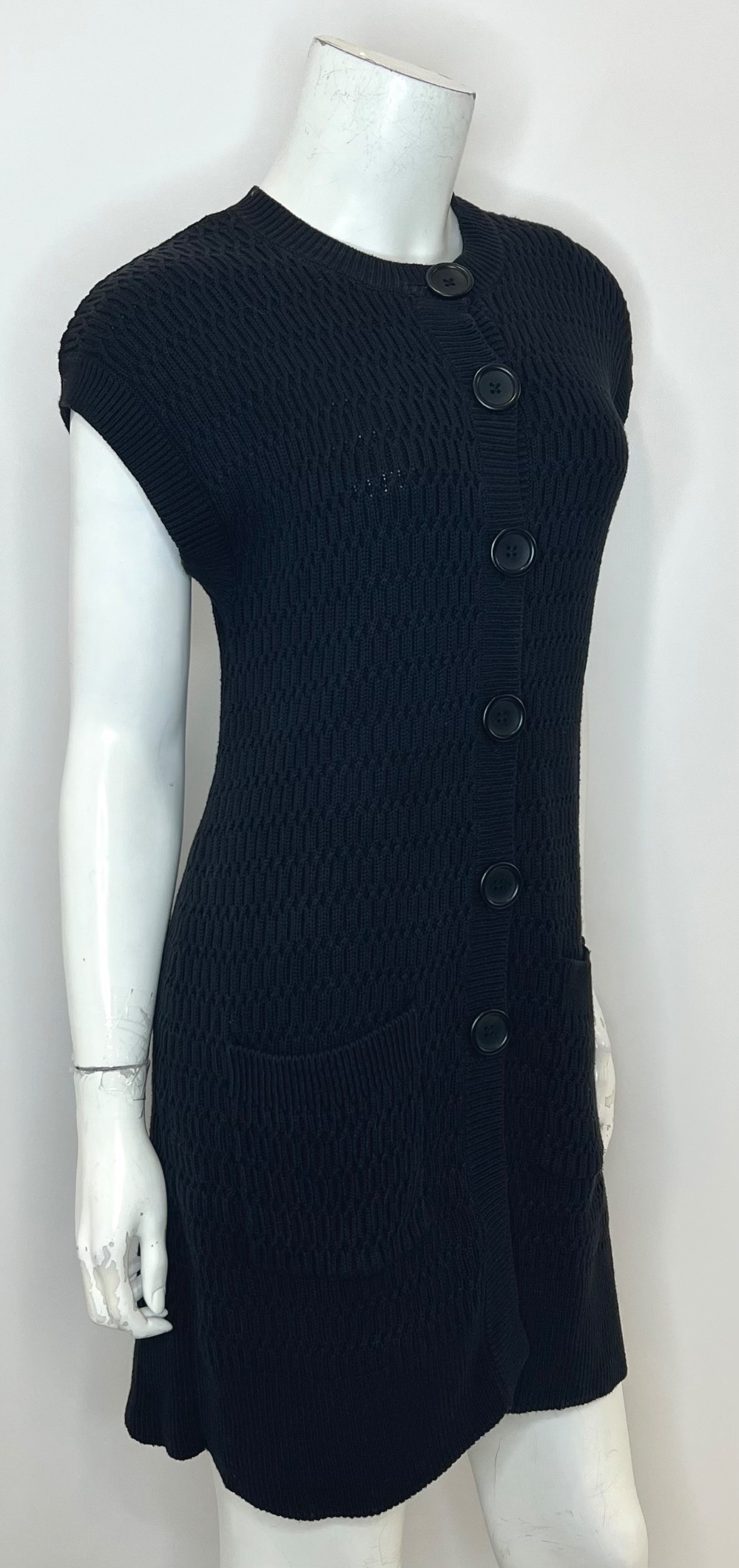 Robe Eight Eight Eight (S) noire (tricot de coton)