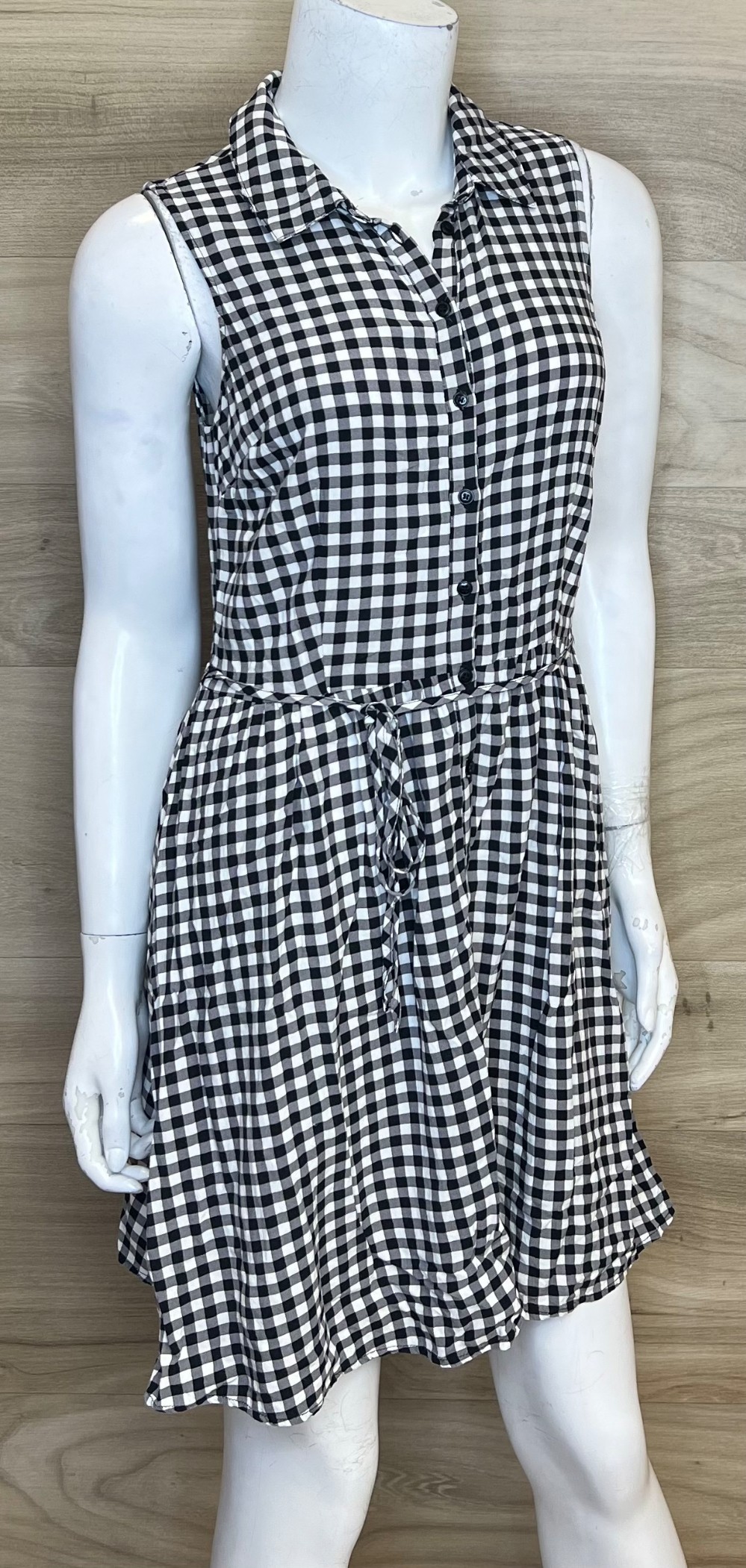 Robe Susy Shier (S) Noir Carreau (Chemisier)