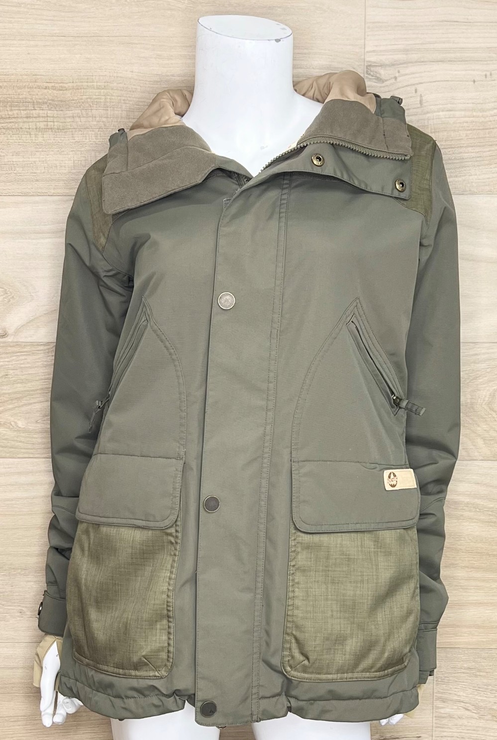 Manteau Burton (S) vert kaki