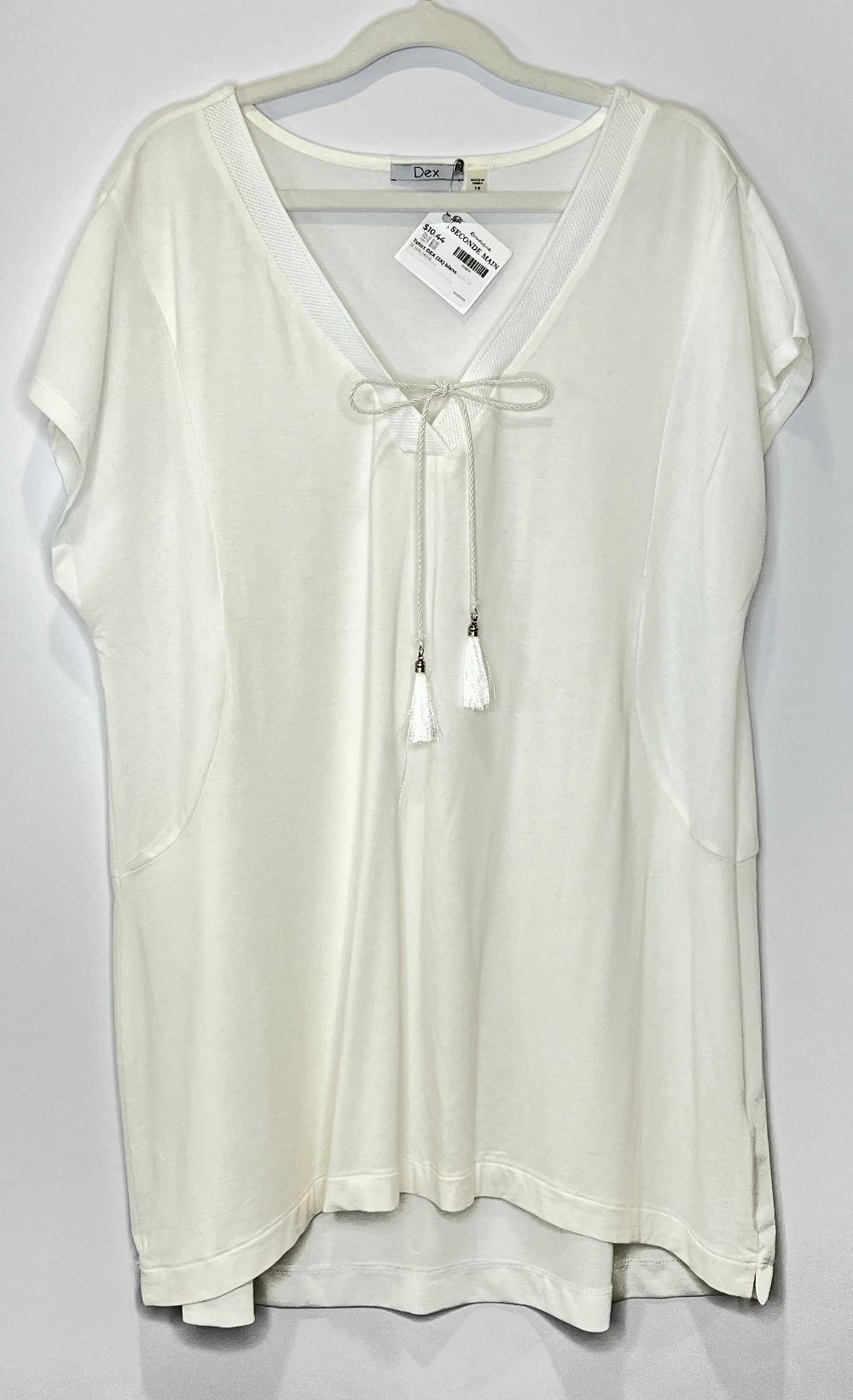 Tshirt DEX (2X) blanc