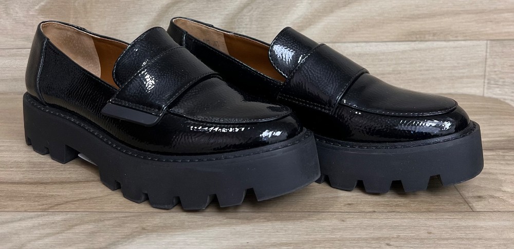 Chaussures Franco Sarto (6.5) Noires (vernis)
