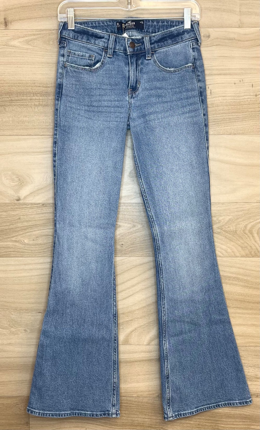 Jeans Hollister (XS/0) bleu (taille basse)
