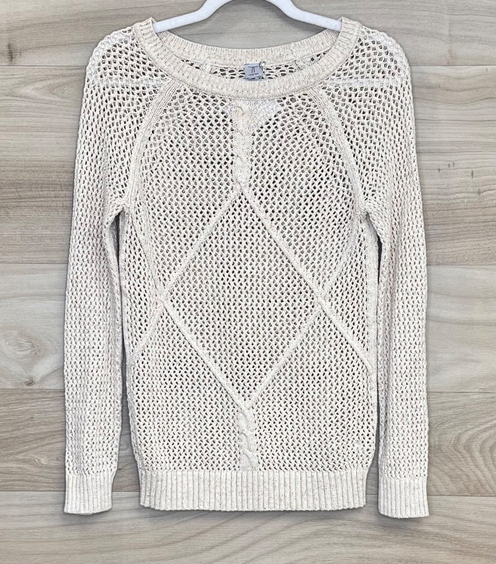 Chandail Tristan (S) beige (tricot)