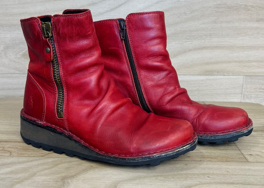 Bottes Fly London (37/7) rouges