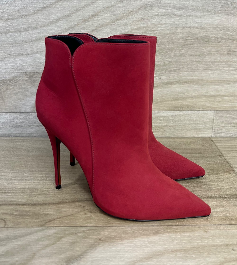 Bottes Intervalle (7) rouge (talons aiguilles)