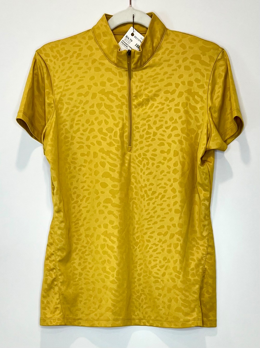 Chandail Lopez (S) jaune moutarde