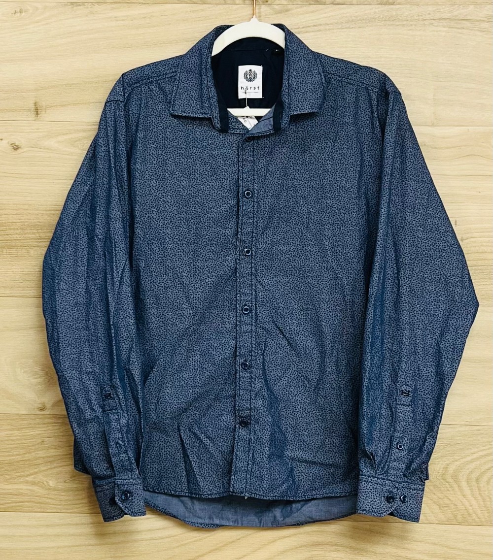 H Chemise Horst (L) Bleu