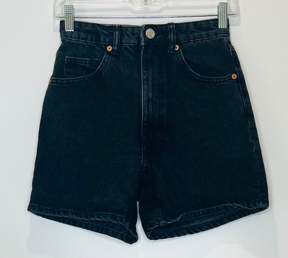 Short Zara (XXS/0) jeans noir