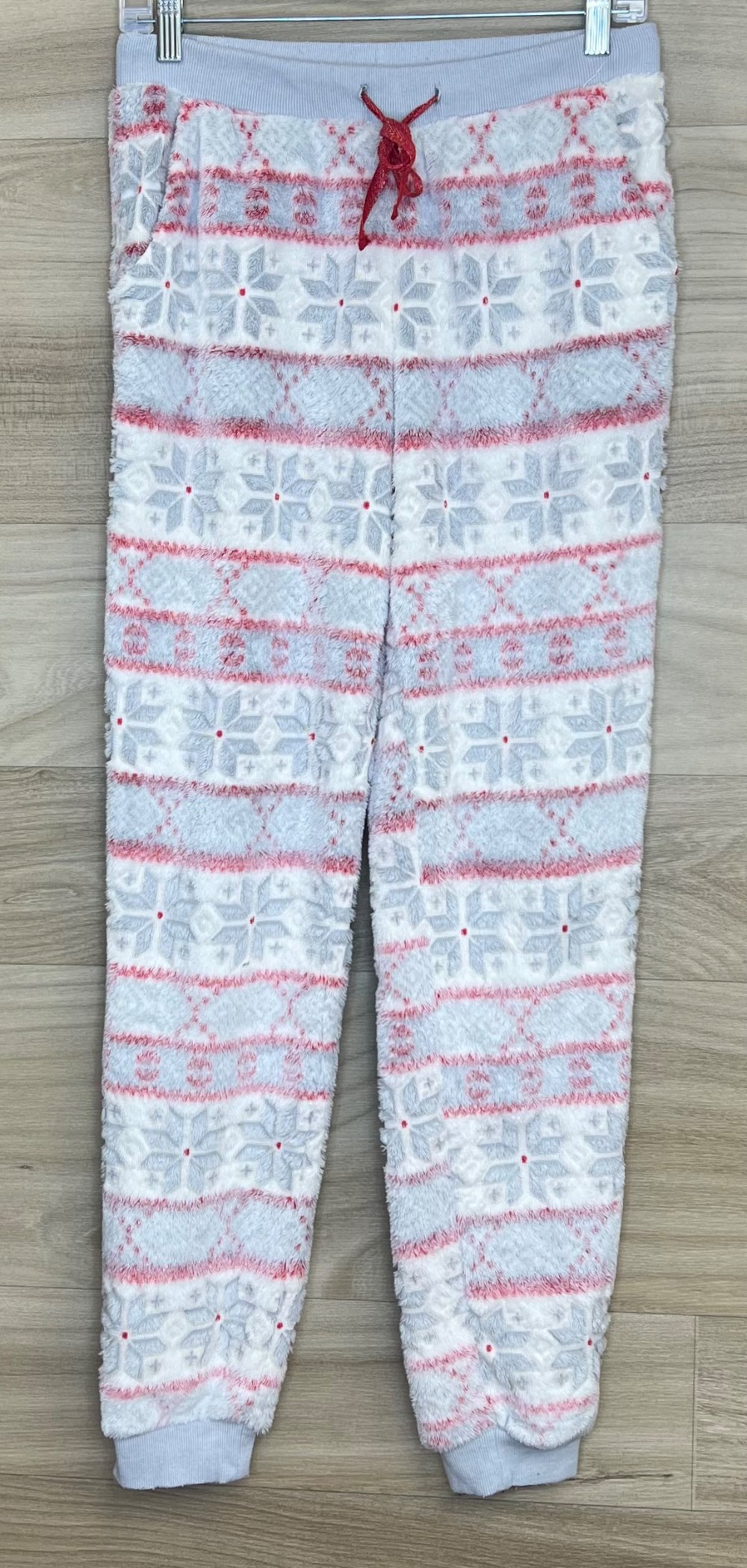 Pyj (2mcx) La Vie En Rose (S) rouge, gris (casse-noisette)