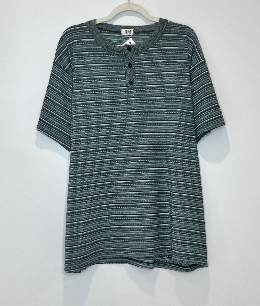 Tshirt JIM (2X) gris et bleu