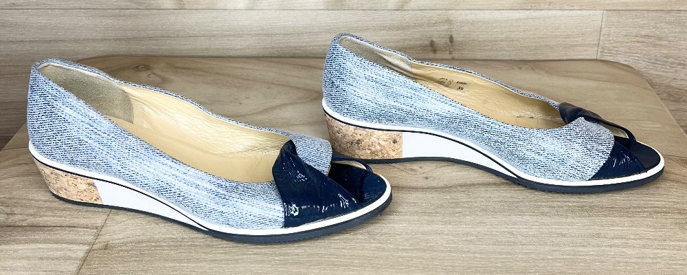 Chaussure Brunate (9) Gris Marine Talon Liege