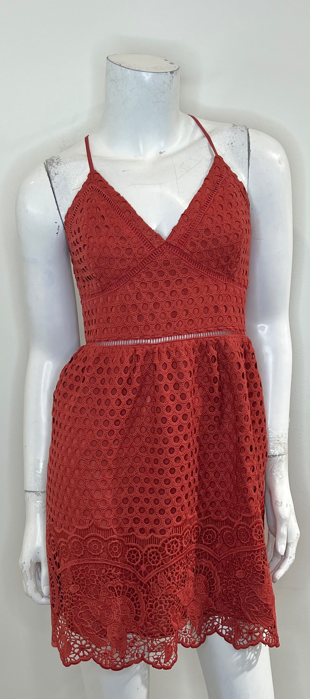 Robe Abercrombie & Fitch (M) orange brûlé