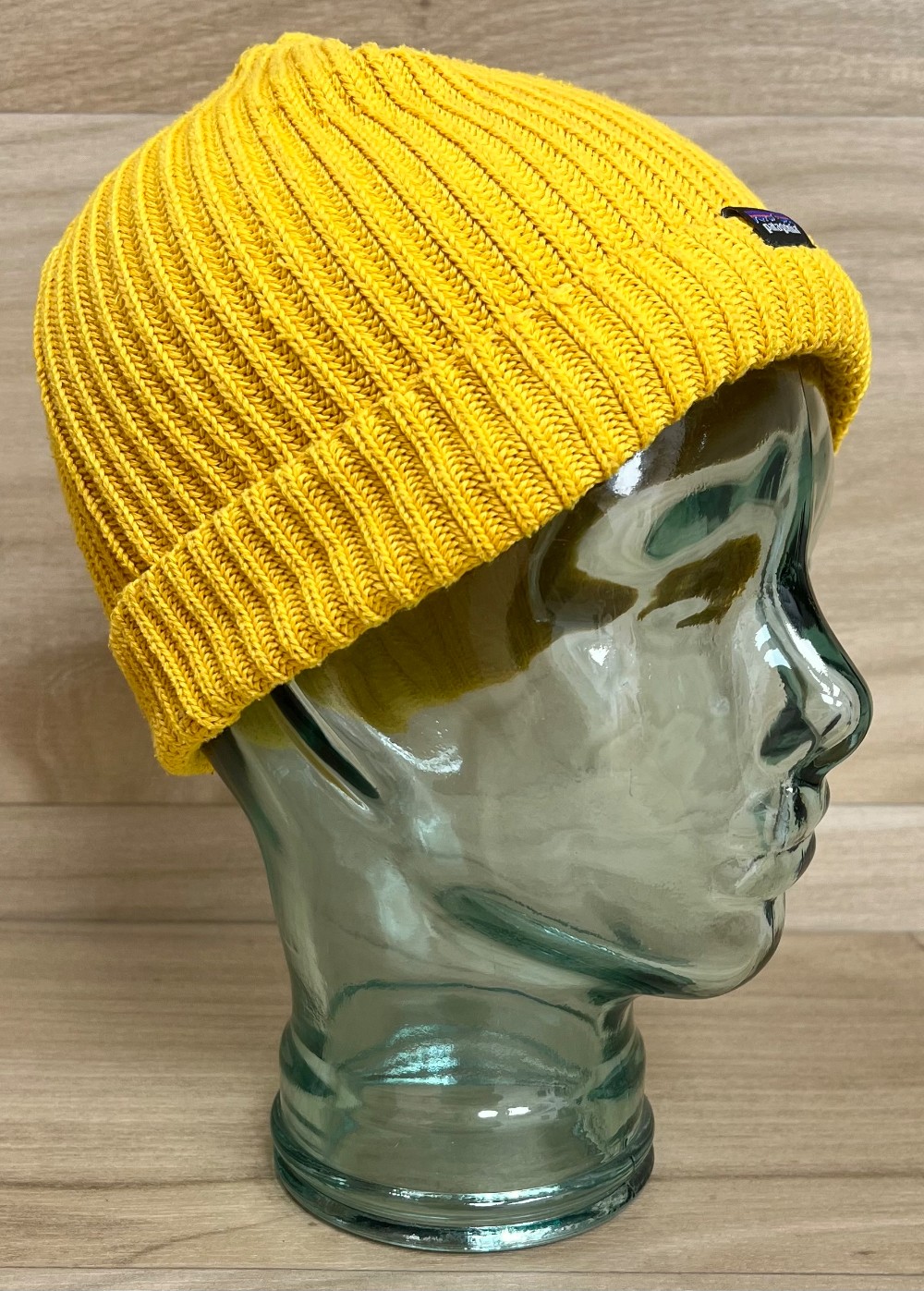 Tuque Patagonia jaune moutarde