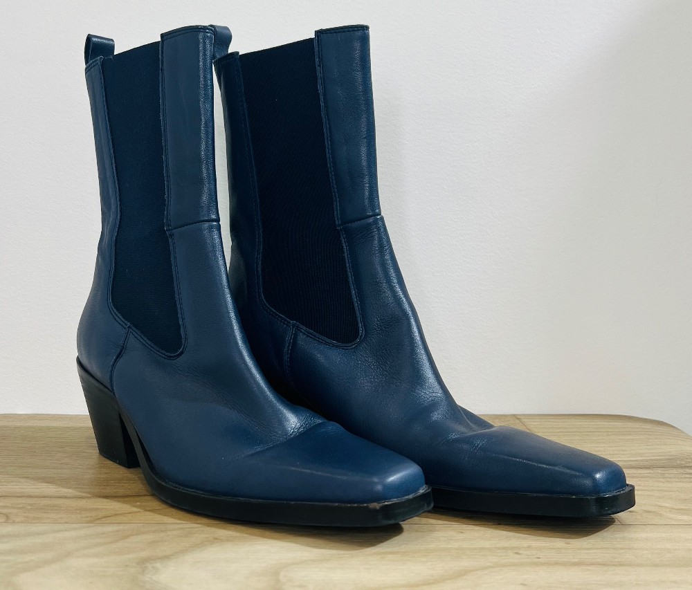 Bottes L'intervalle (8.5) Bleue Marine
