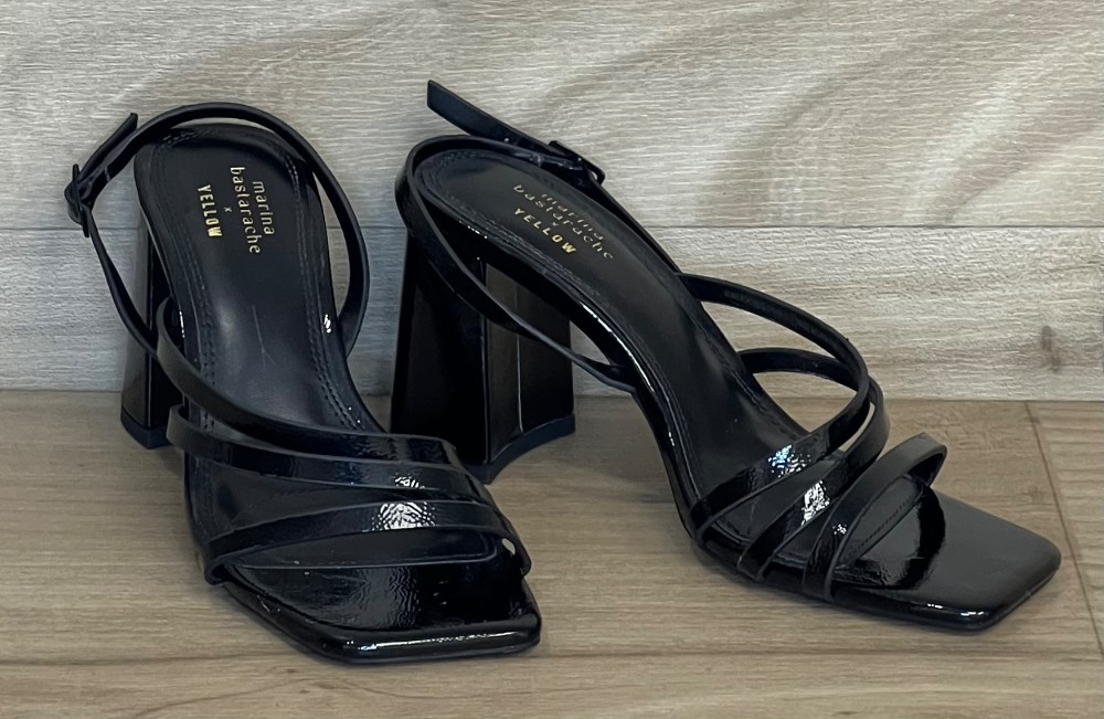 Sandales Marina Bastarache X Yellow (7) Noires