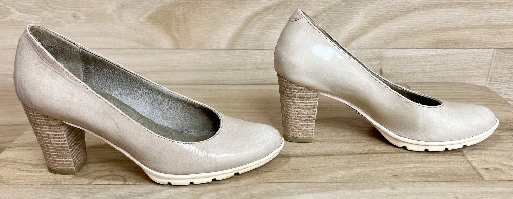 Escarpins Dorking (5) Gris et Brun