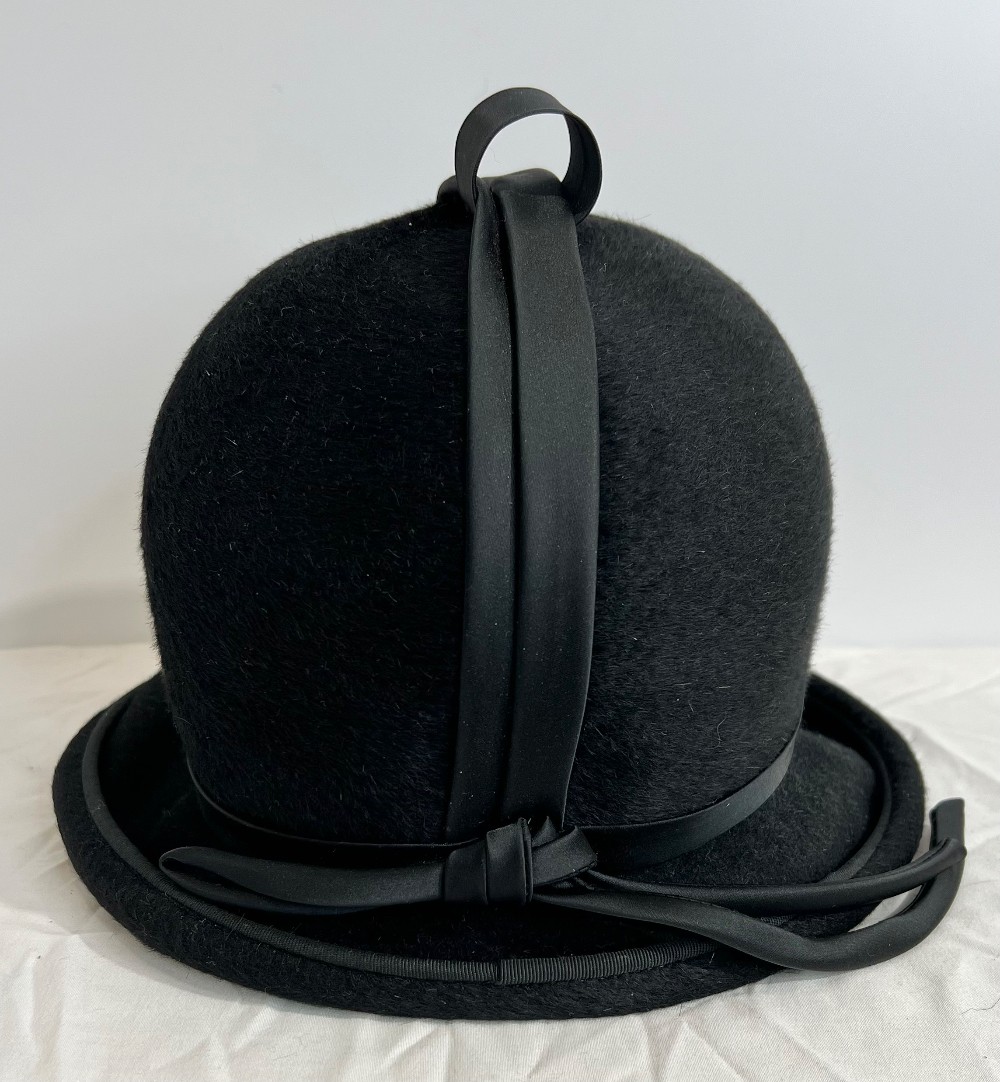 Chapeau M'SIEU LEON noir (vintage)