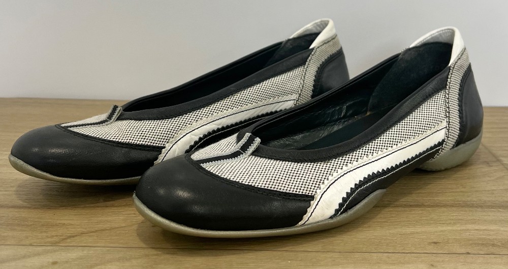 Chaussures Stuart Weitzman (7) noir et blanc