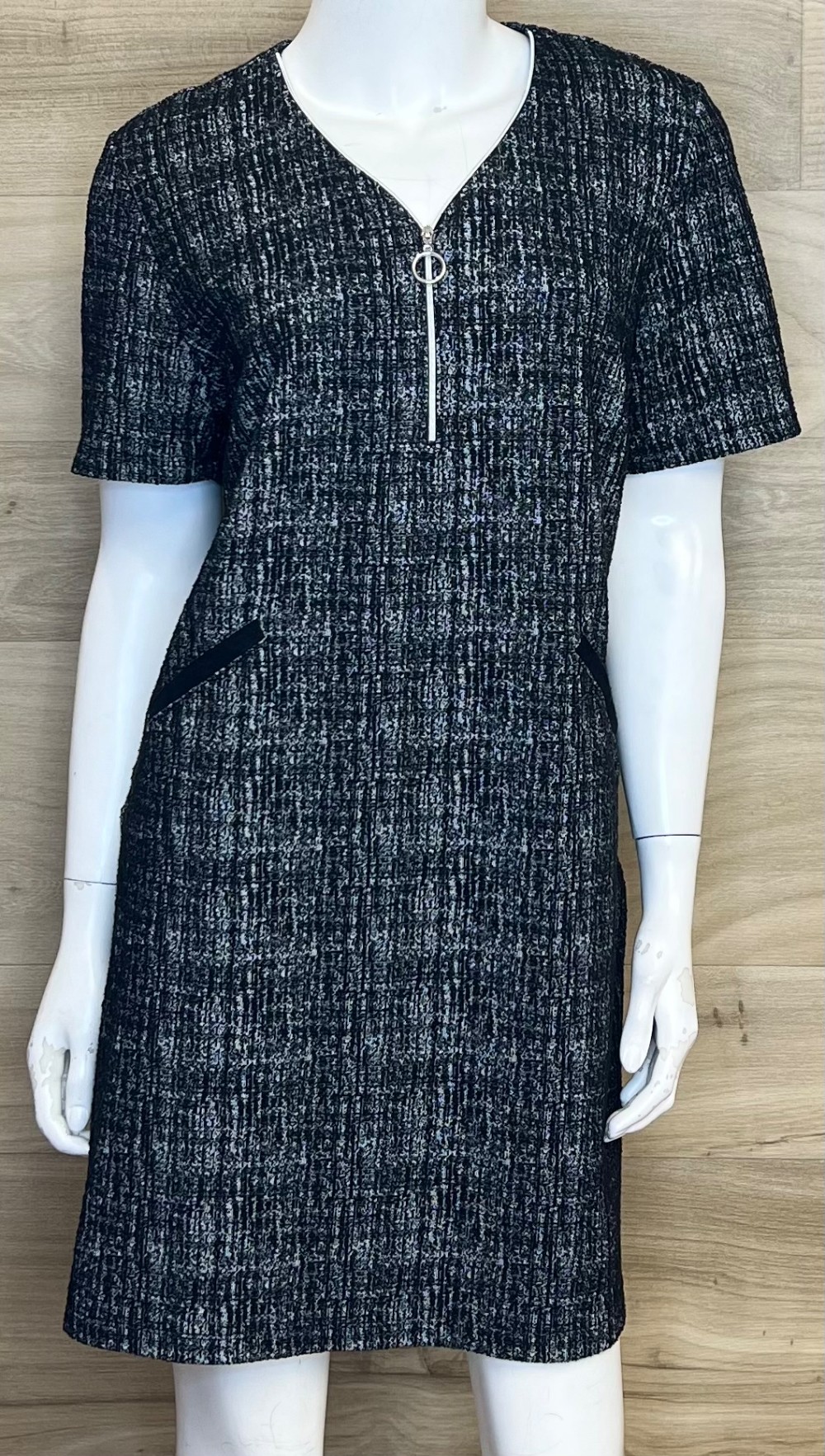 Robe Marie Claire (L) Noire Motifs