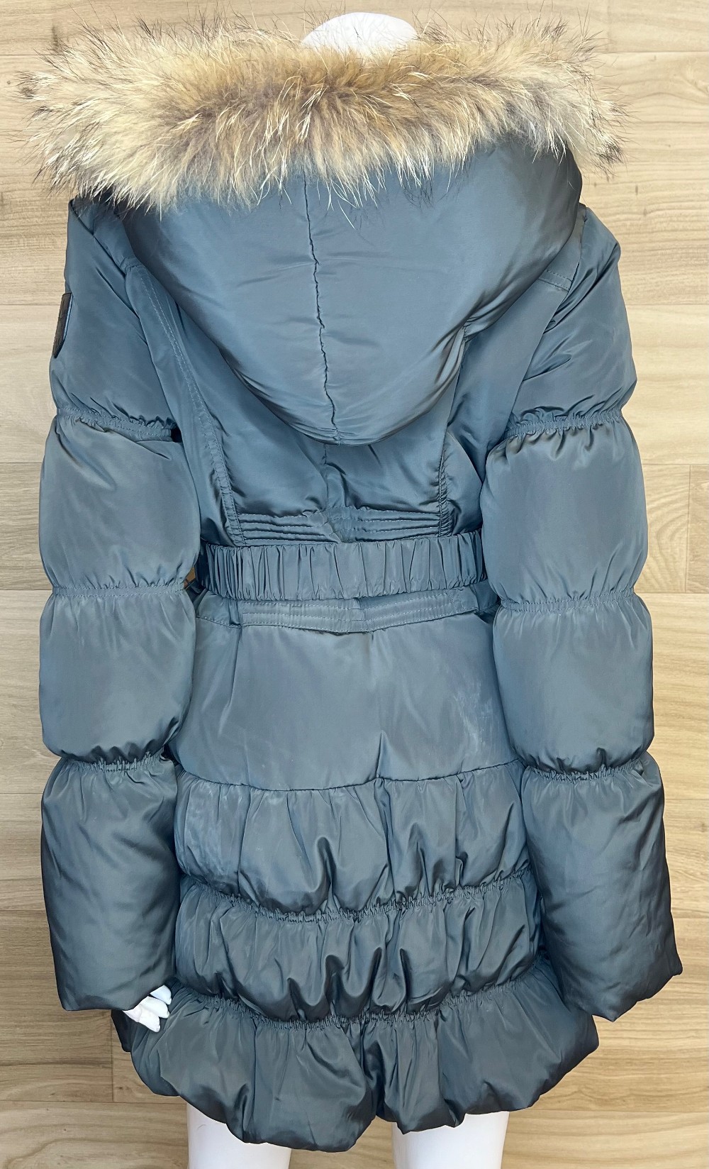 Manteau Atelier Noir (S) gris (fourrure véritable)