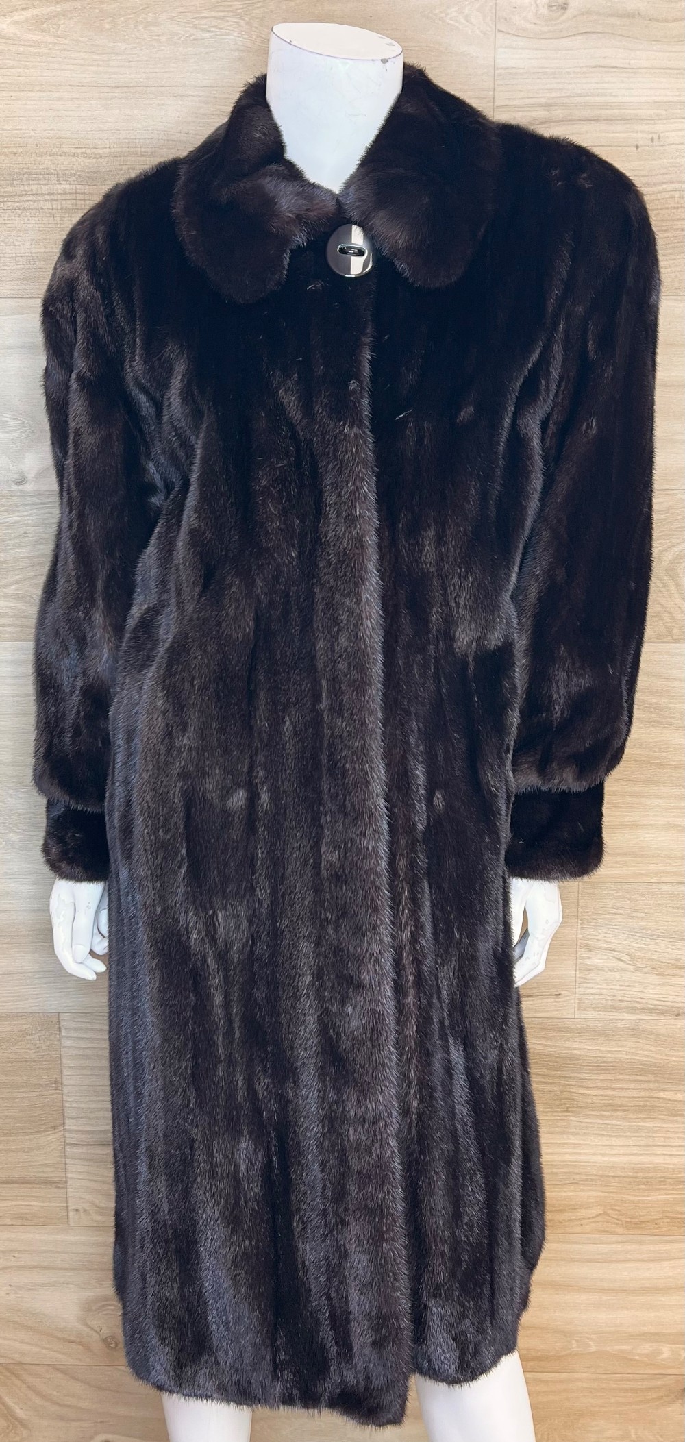 Manteau Fourrure Laflamme (S/M) brun chocolat