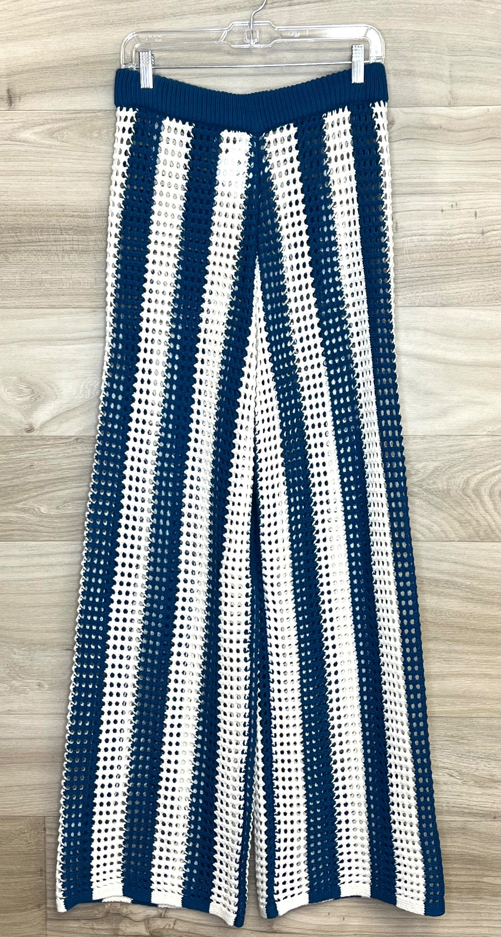 Ensemble Veste & Pantalon Vici (M) Ivoire Bleu (Ajoure 2 Mcx)