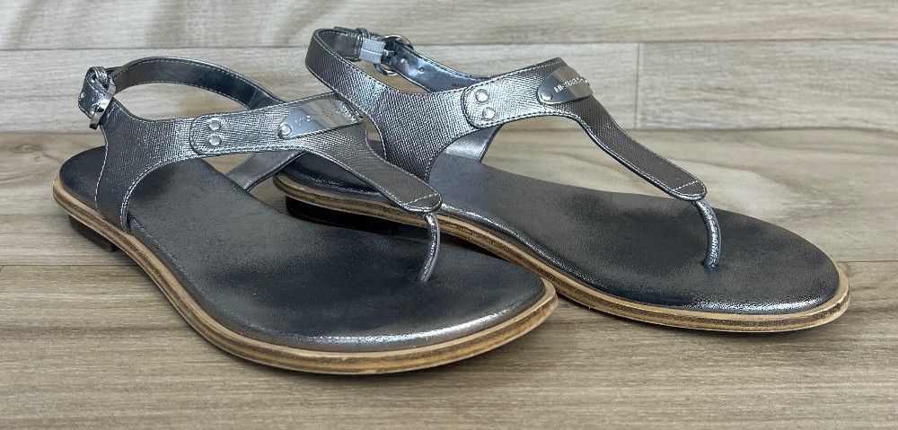 Sandales Michael Kors (7) grises métalliques