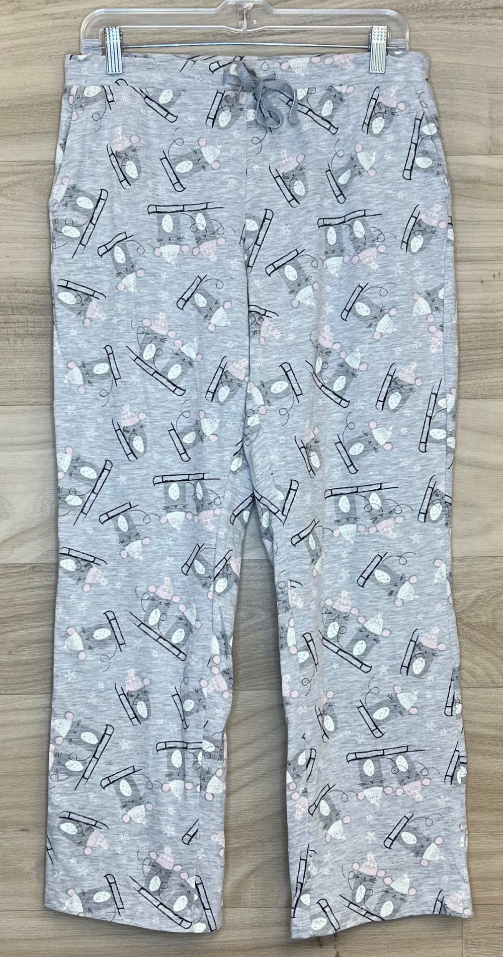 Pyjama (2mx) La Vie en Rose (M/L) rose et gris