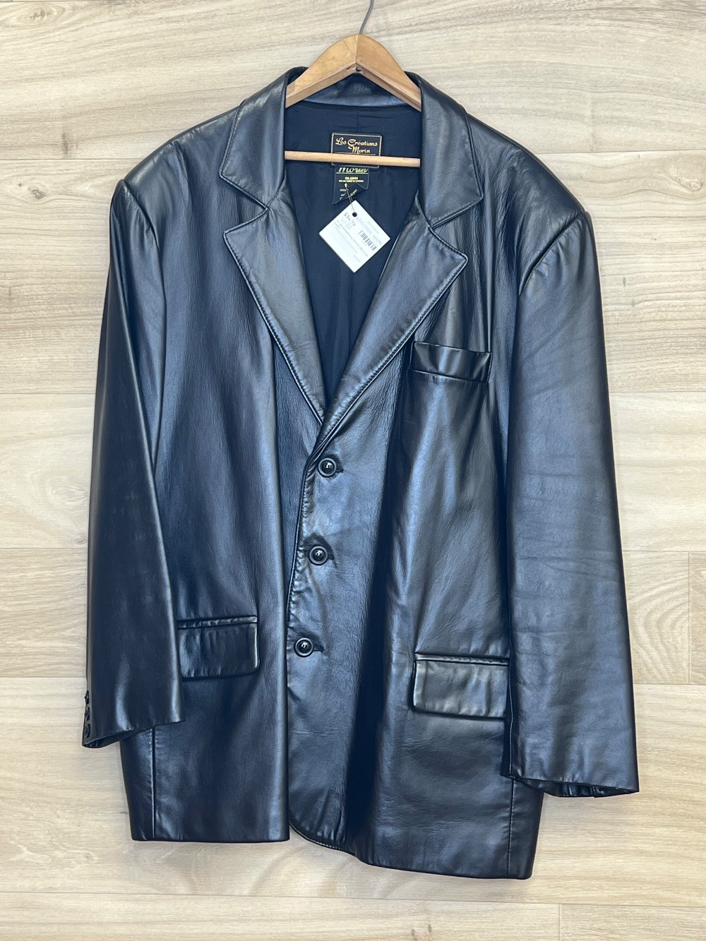 H Les Créations Morin (XL) noir (cuir)