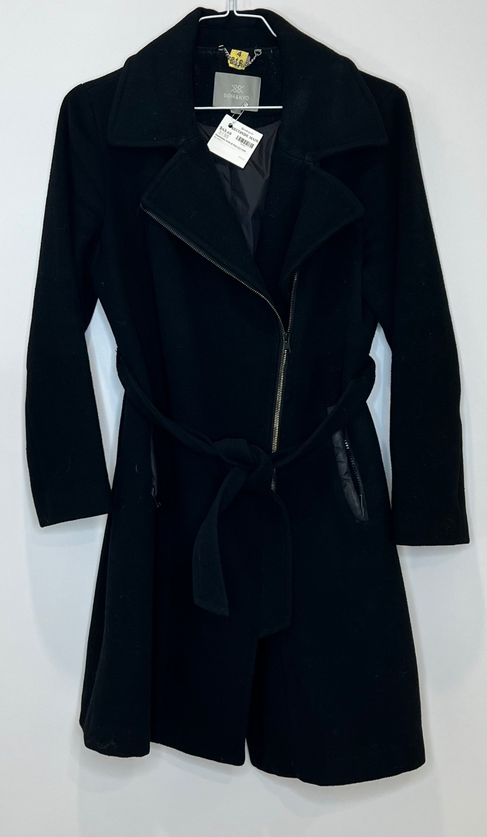 Manteau Soia & Kyo (L) noir