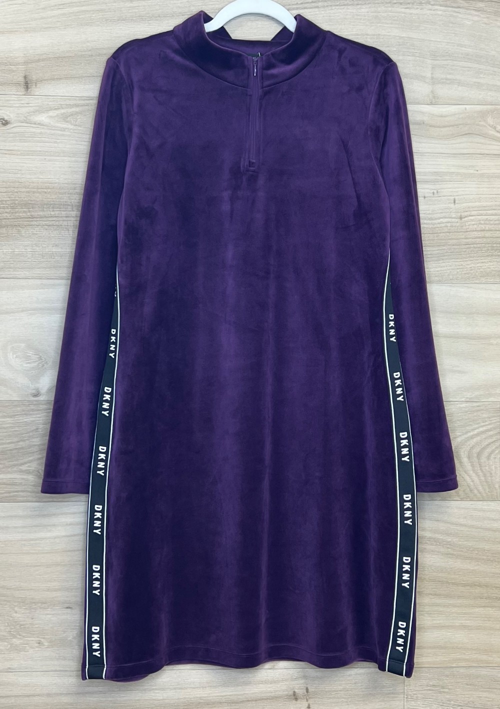 Robe DKNY (L) mauve (ultra douce)