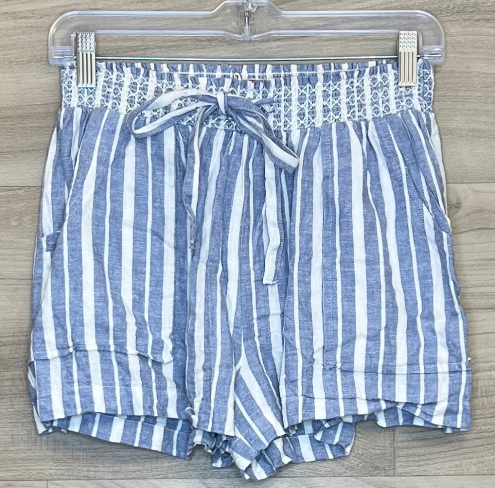 Ensemble (2Mcx) Guess (S/M) Rayé Blanc et Bleu