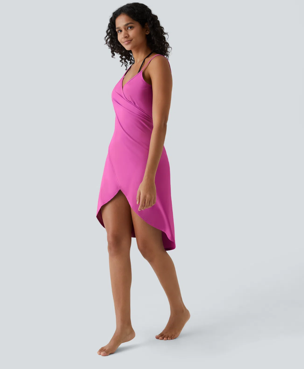 Robe Cache-Maillot Halara (XL) Rose