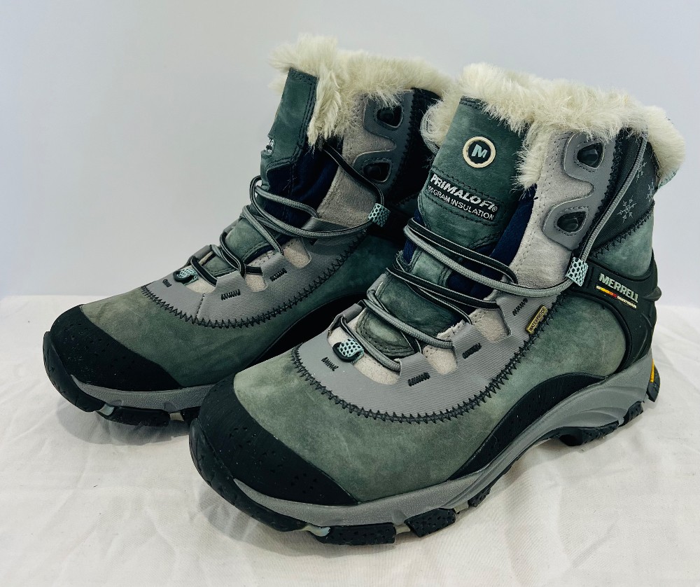Bottes d'hiver MERRELL (7) gris et noir (Continuum)