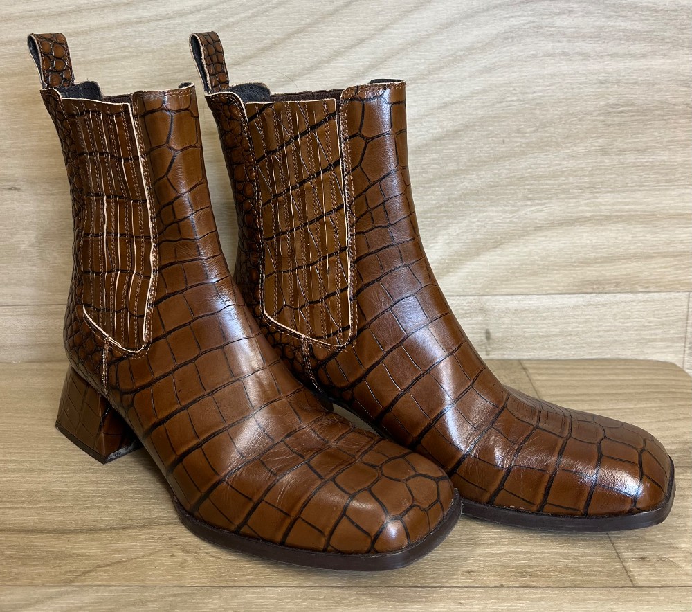 Bottes L'Intervalle (40/9) brunes (cuir)