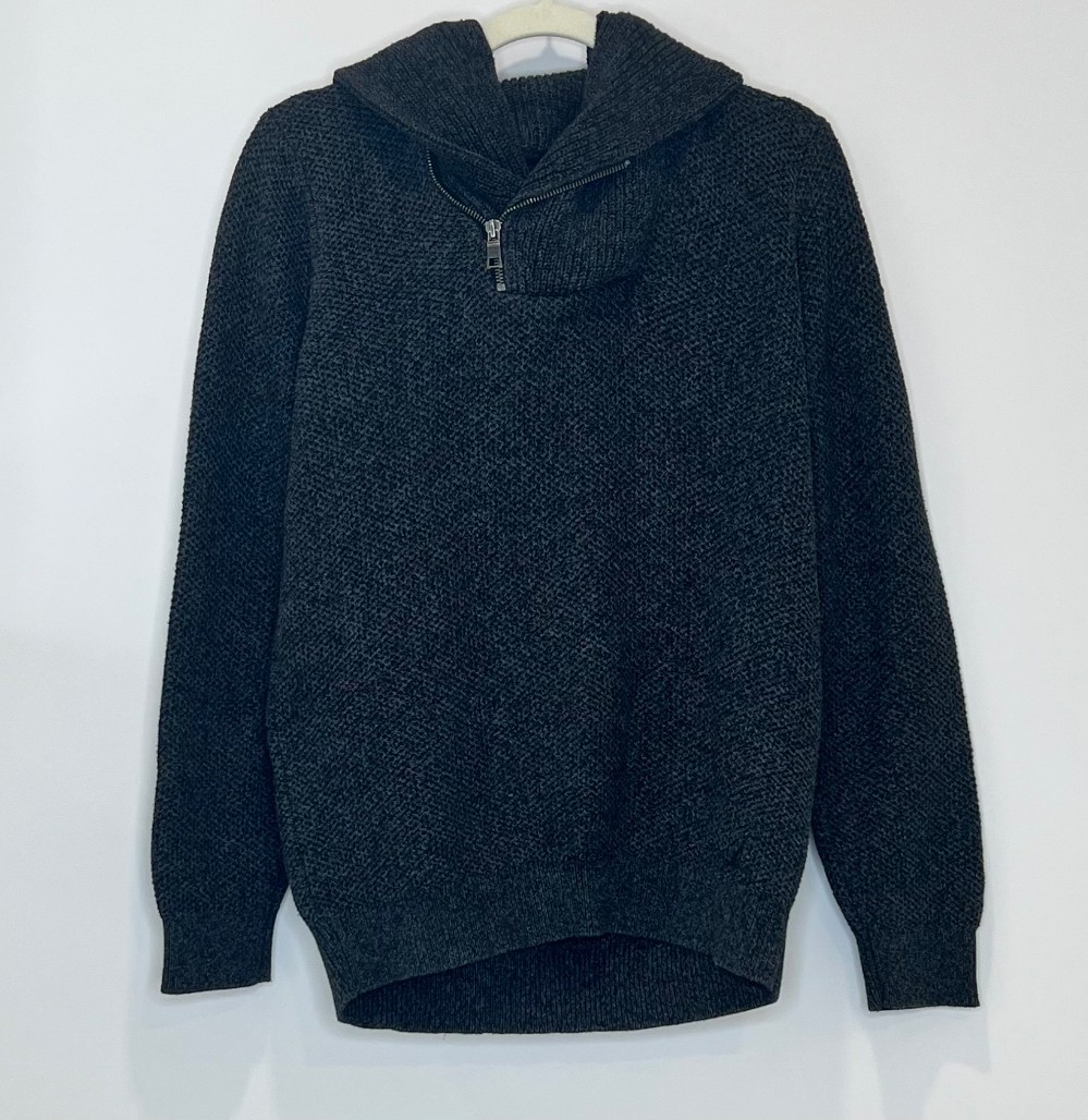 H Chandail Nautica (M) Gris foncé