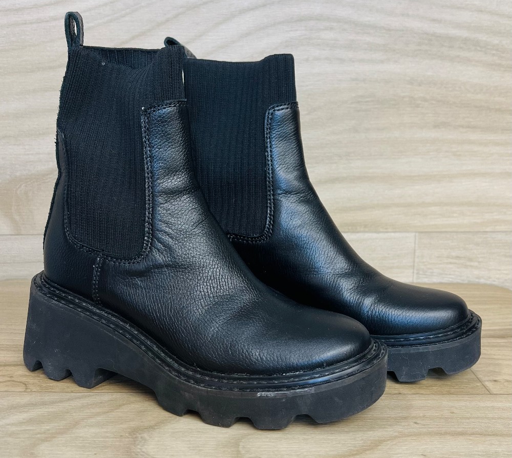 Bottes Dolce Vitae (6) noires (cuir)