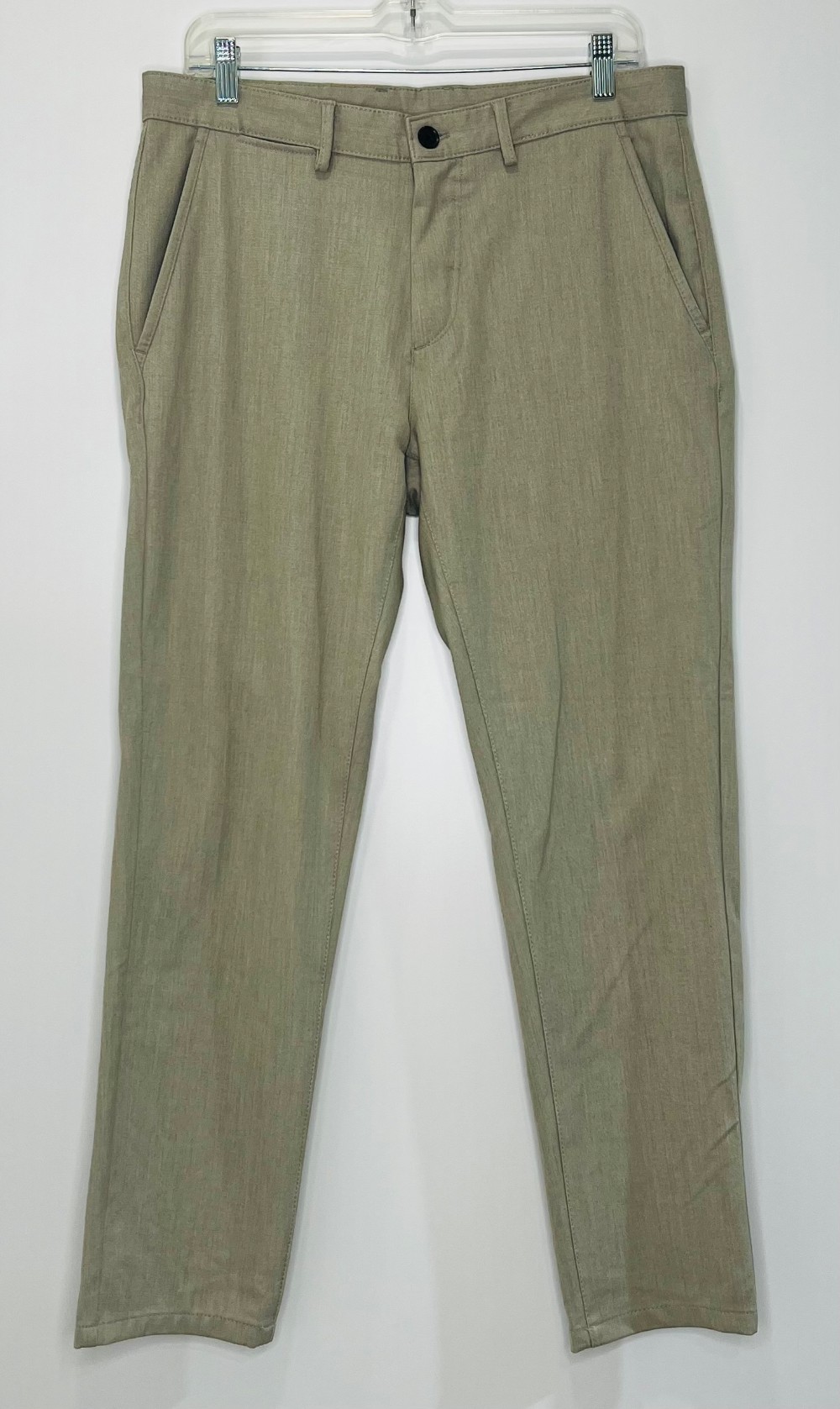 H Pantalon Zara (S/31) Gris Pâle