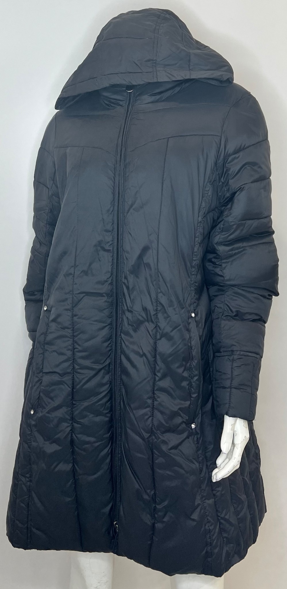 Manteau Addition Elle (XL) Noir (Capuche)