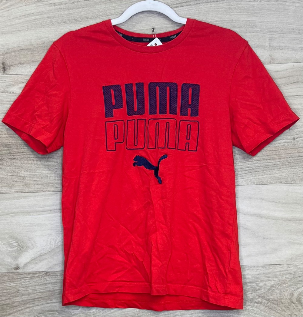 H Tshirt Puma (S) rouge