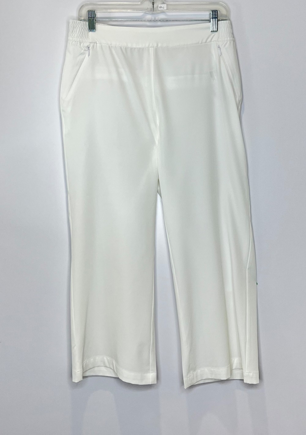 Pantalon Etiquette Coupee (S/6) Blanc 3/4