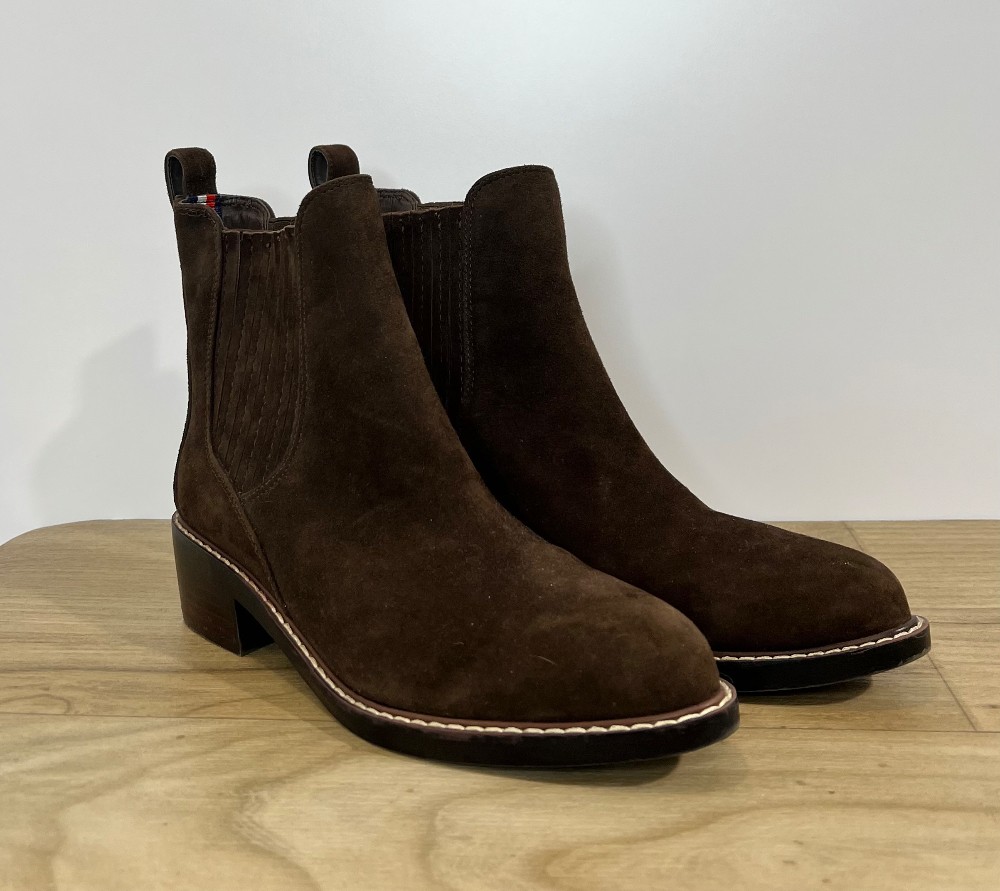 Bottes Tommy Hilfiger (8) brunes