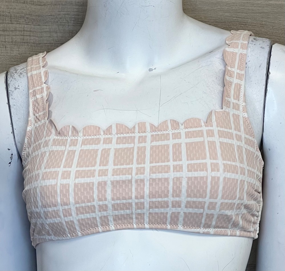 Bikini (Haut) Aerie (S/M) Rose et Blanc