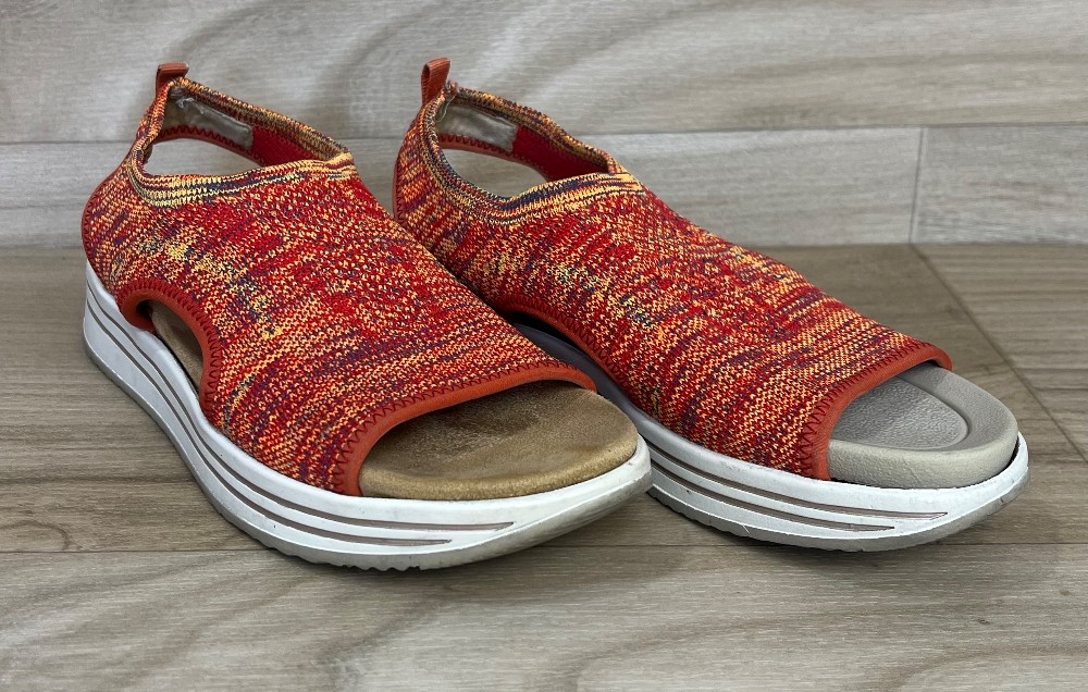 Sandales Remonte (39/8.5) Orange (Tissu)(Semelles Interchangeable)