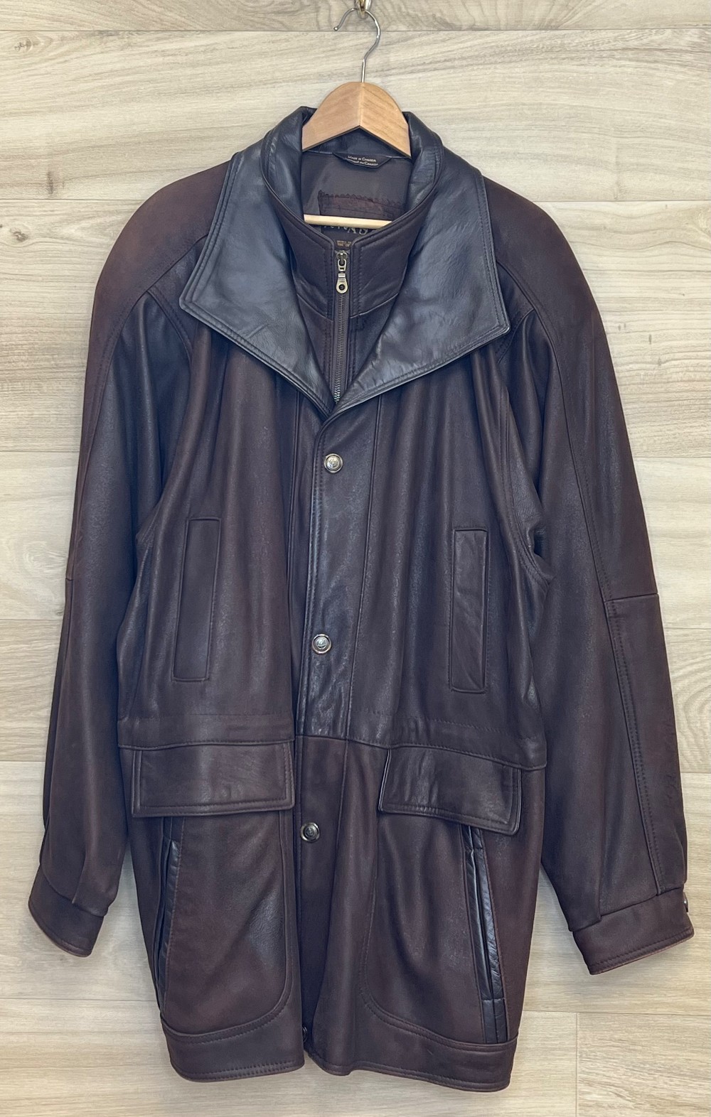 H Manteau AS Selection (2XL) brun (cuir)