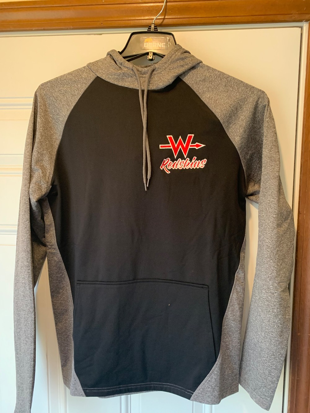 W - Redskins Black Grey Size M