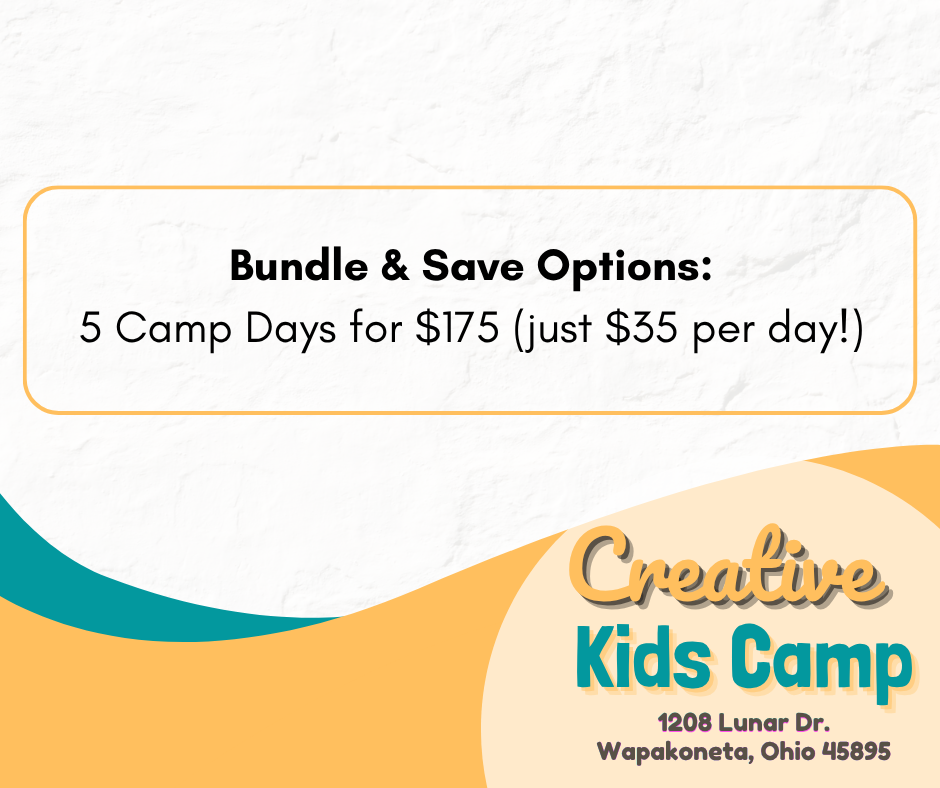 Kids Camp - 5 Camp Day Bundle